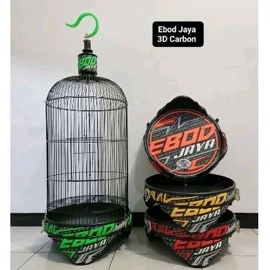 tebok lovebird pvc 3D ebod jaya