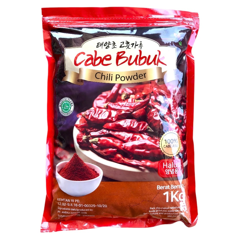 

JSF Bubuk Cabai Halus 1kg (C884)