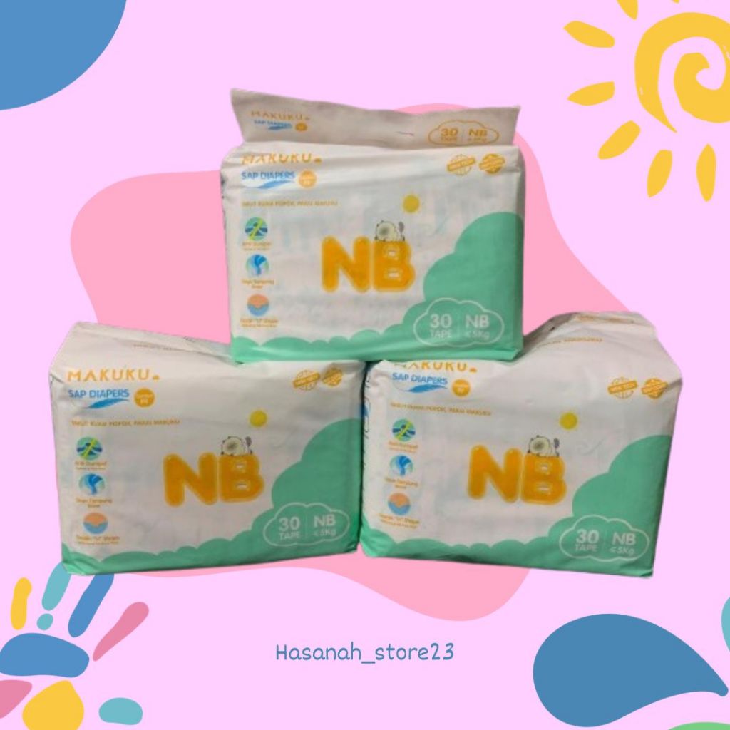 Makuku Pants/Popok Anak Makuku/Pempers Makuku/Makuku New Born Murah