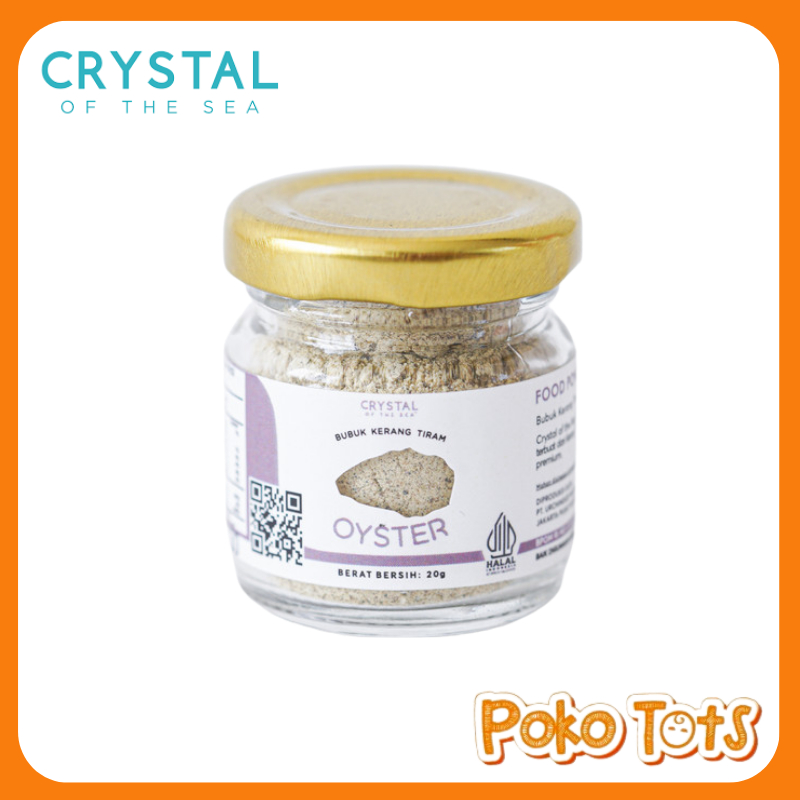 

Crystal of the Sea Oyster Powder 20gr Bubuk Kerang Tiram JB