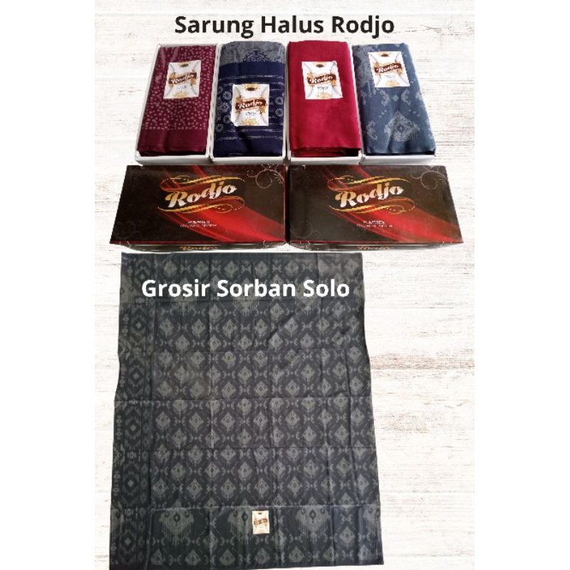 Sarung halus rodjo motif kembang