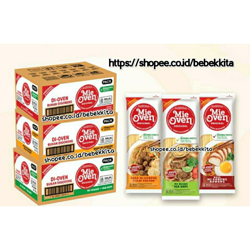 GROSIR Mie Oven 1 Dus - Bisa Mix