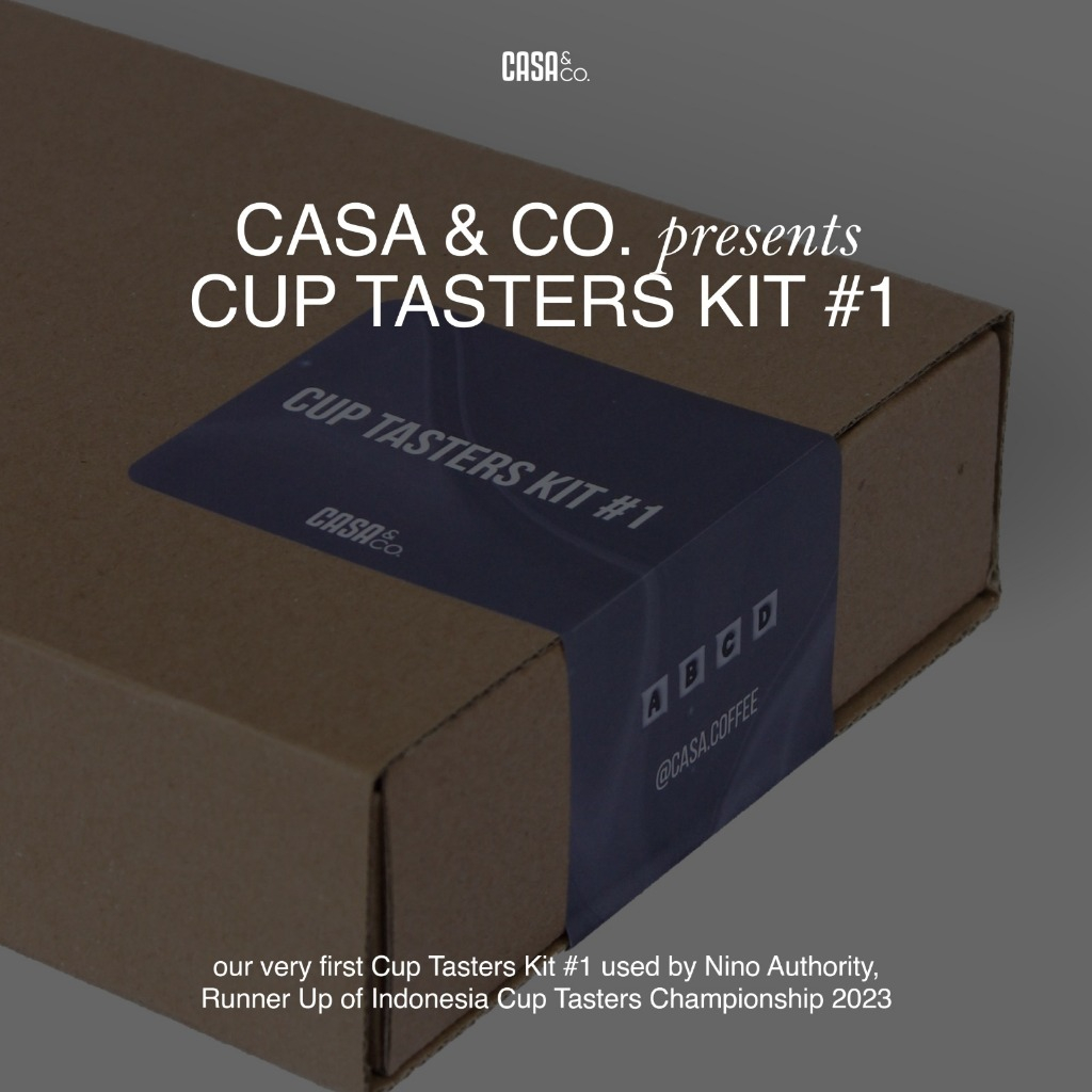 

Cup Tasters Kit #1 by Casa & Co. | 60gr(4) Roasted Beans