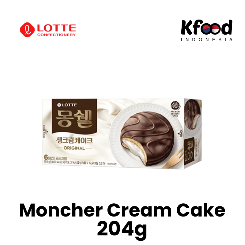 

LOTTE - Moncher Cream Cake 204gr