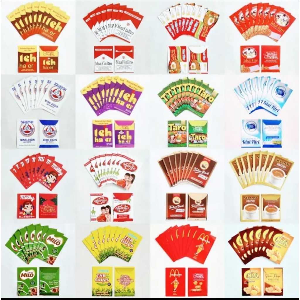 

LL - Angpao Lebaran Snack / Amplop Lebaran Idul Fitri / Angpau Lebaran Karakter BTS