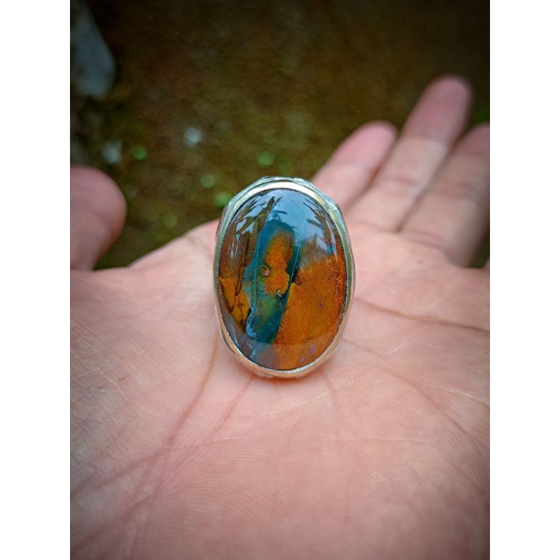 batu akik pancawarna garut joren