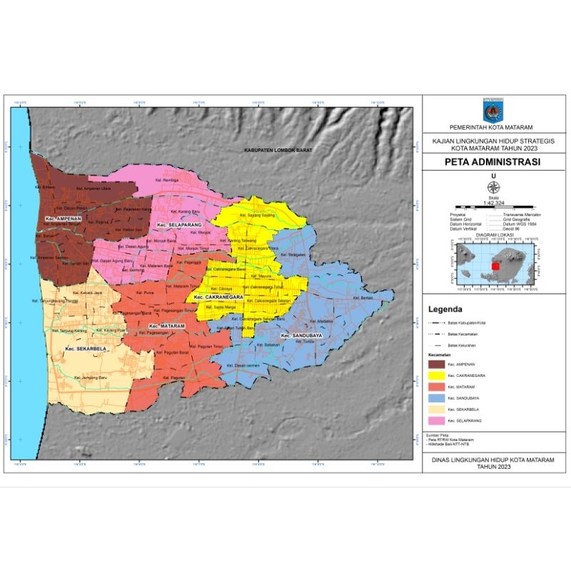 Jasa Buat Peta Kajian dan Tematik