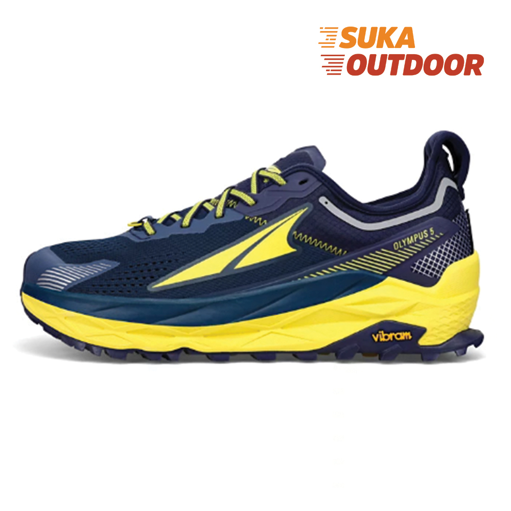 Altra Mens Olympus 5 Trail Shoes - Navy