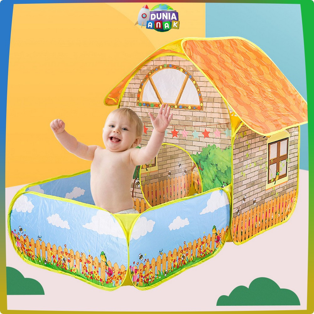 Mainan Tenda Rumah Rumahan Anak / Playground Camping Anak Pretend Play Kids Import DUNIA ANAK M12
