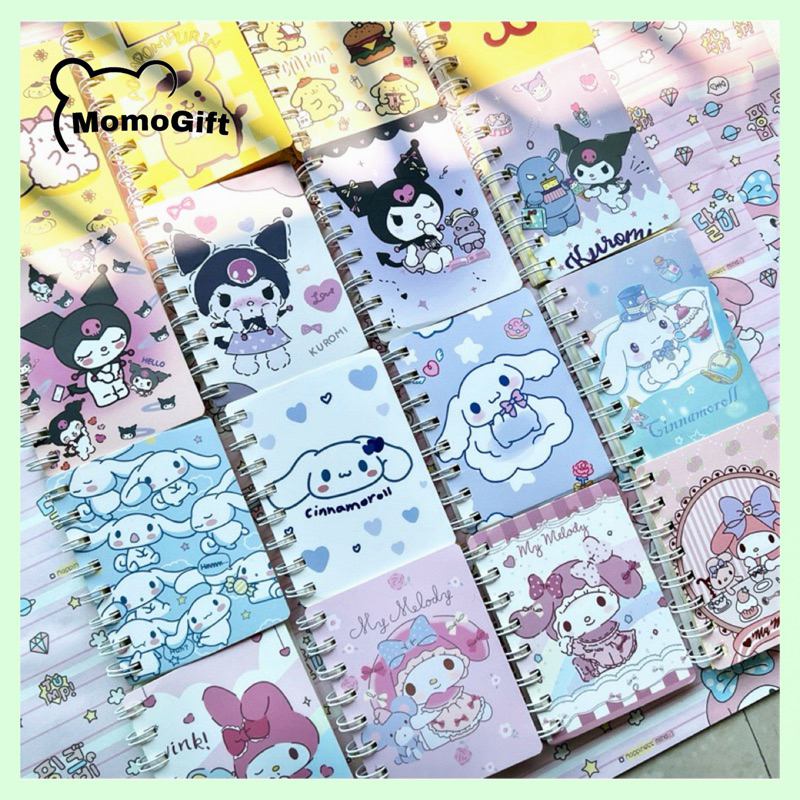 

Minibook Notebook Kartun Lucu Notepad Buku Tulis A7 Motif Kuromi Cinnamoroll MP22