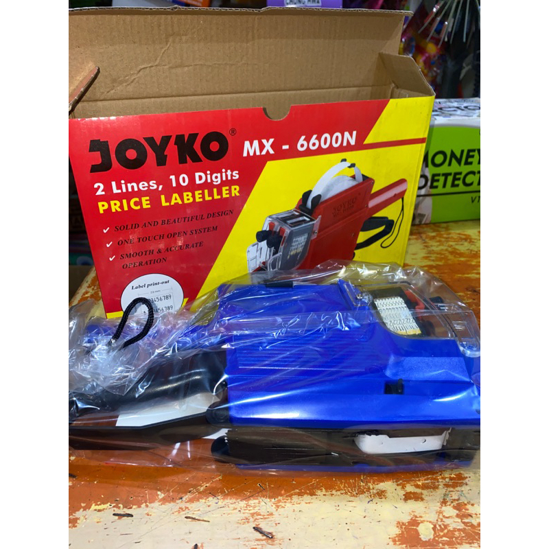 

Tembak Harga / Alat Label Harga JOYKO MX - 6600N 2 Lines, 10 Digits
