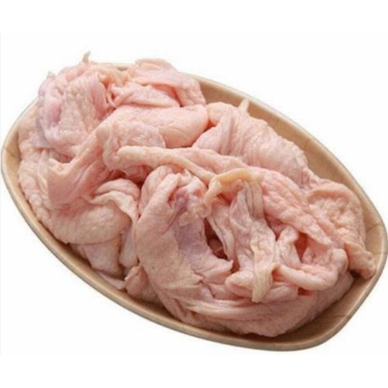 

Kulit paha ayam minim lemak 1kg