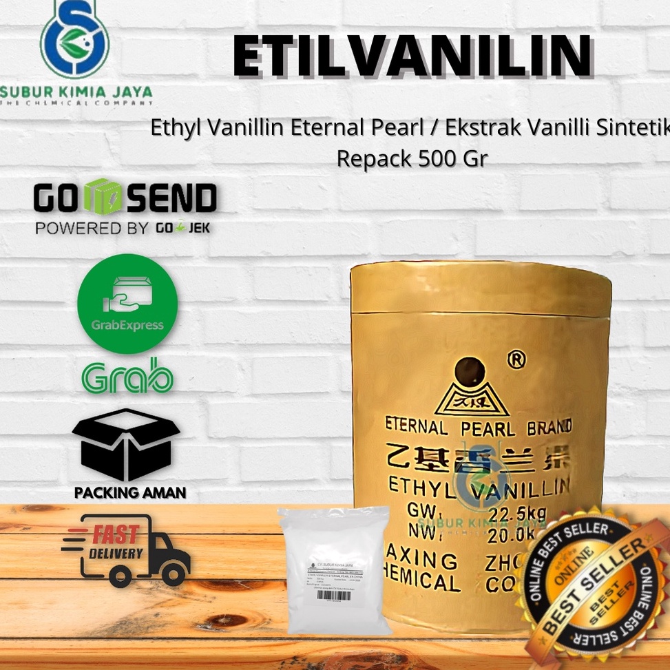 

BEST SELLER Ethyl Vanilin Eternal Pearl Ex China 5 GR