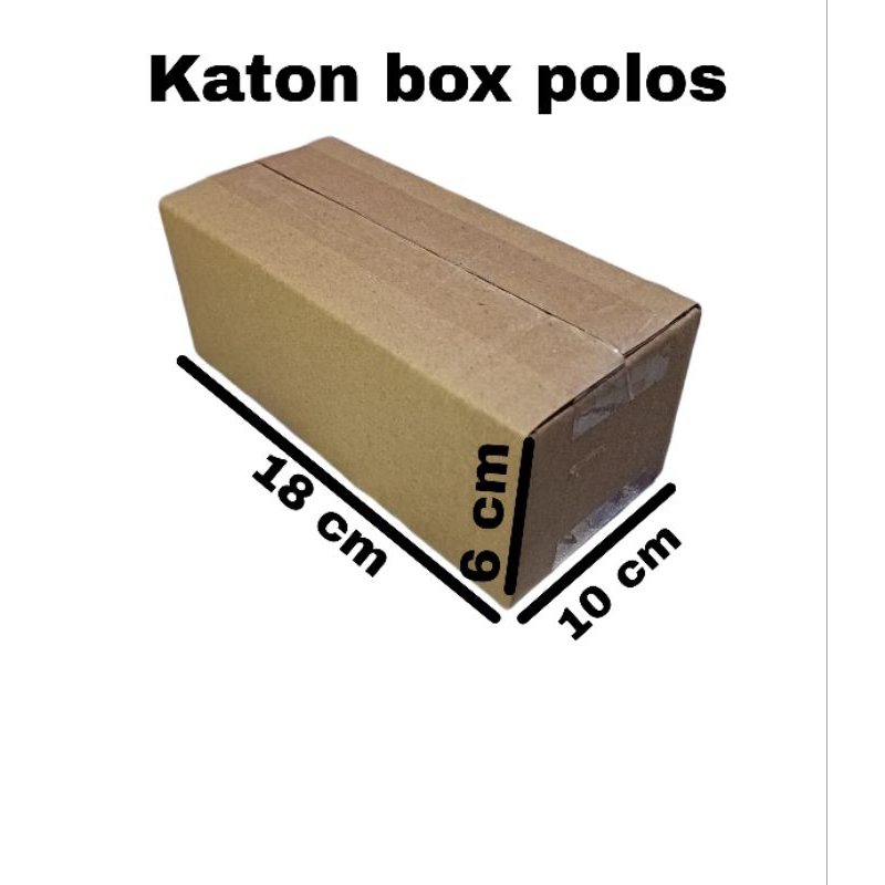 

kardus polos UK 18x10x6 kardus kecil kardus packing