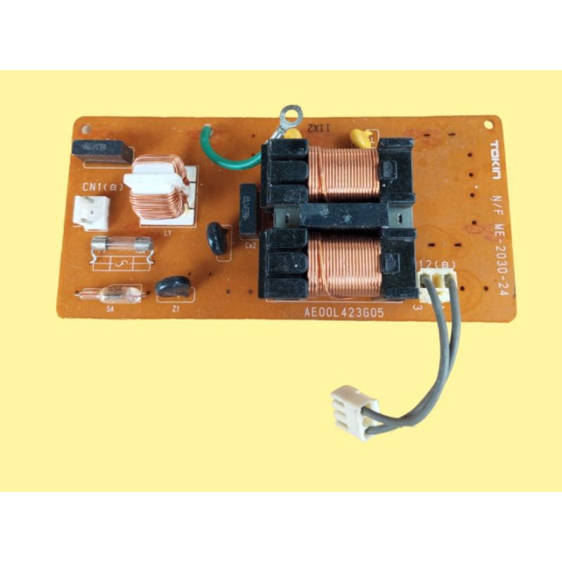 Modul PCB power supply kulkas Mitsubishi Mr tokin me-2030-24