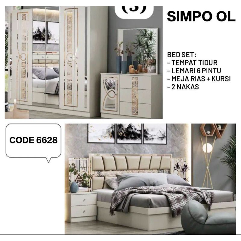 Paket Hantaran BED SET Import MODERN ( 4 set)