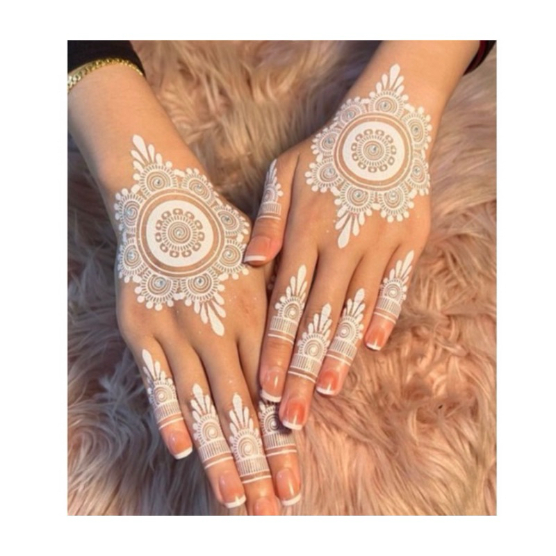 [BISA COD] HENNA TATTO / HENNA TEMPORER / HENNA INSTAN PUTIH / HENNA PENGANTIN