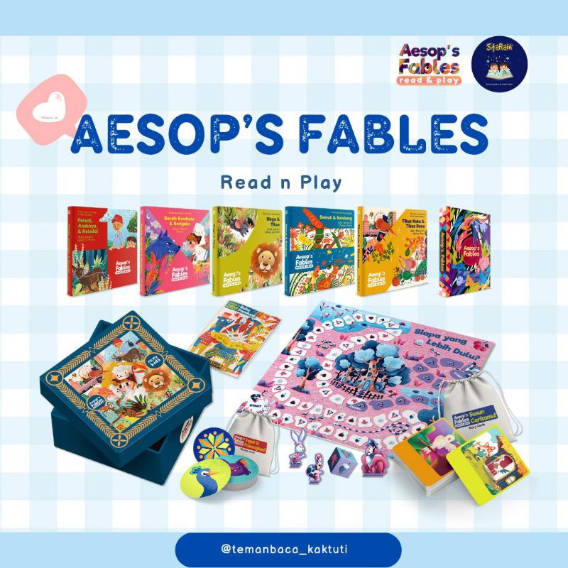 BUKU ANAK AESOP'S FABLES BUKU PREMIUM