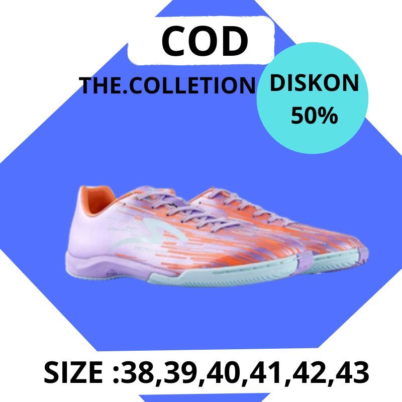 Sepatu Futsal Specs Lightspeed Reborn In Moonraker Apricot Wash Frosty Day