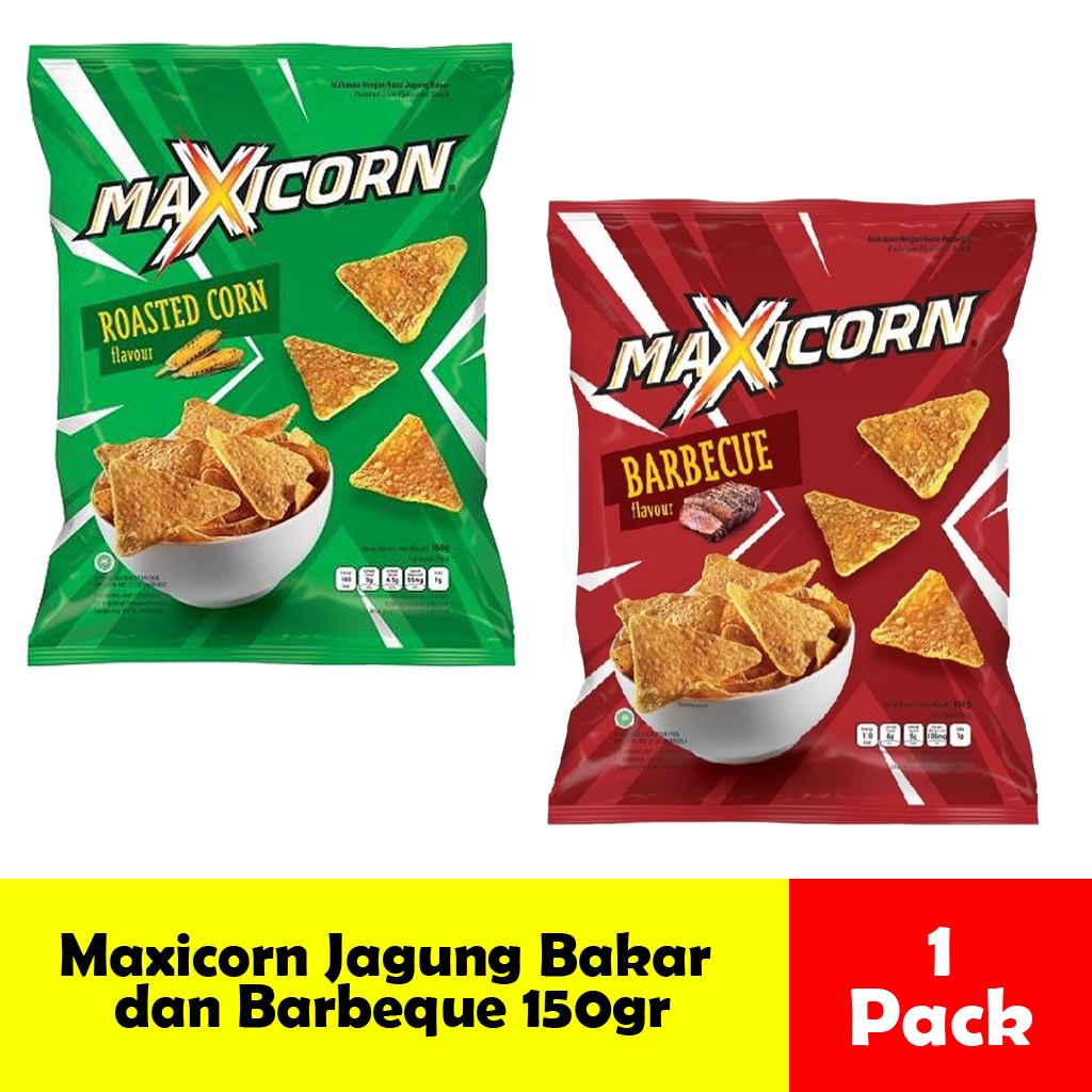 

Maxicorn Snack Rasa Barbecue (Bbq) / Roasted Corn (Jagung Bakar) 140gr