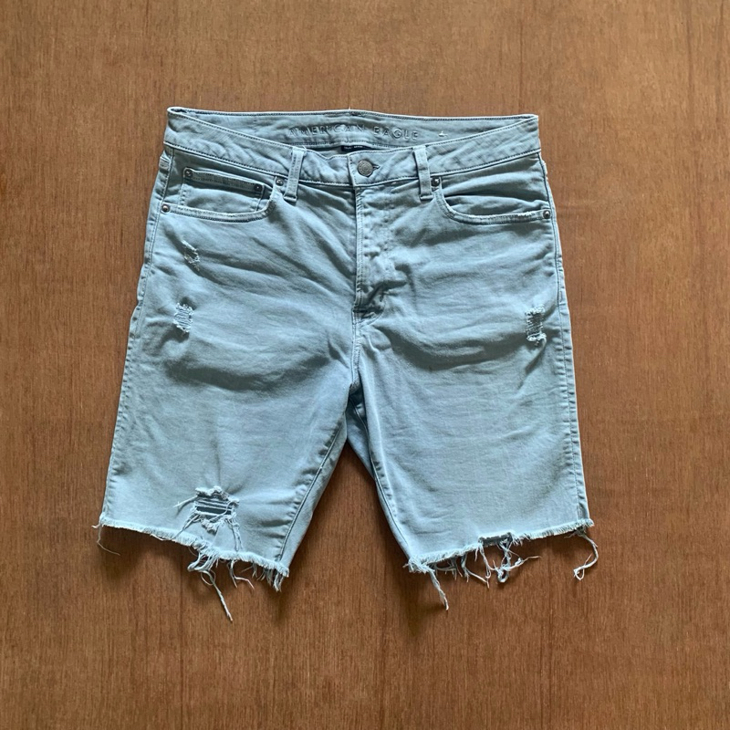 Short Jeans American Eagle Wash Ripped Original
