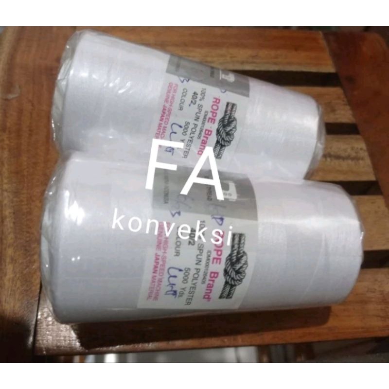 Benang jahit 40/2 (5000yard) /Benang jahit cap tambang