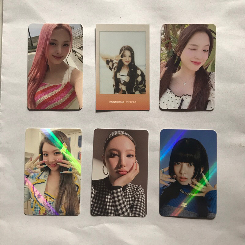 (CLEARANCE SALE) PC OFFICIAL PHOTOCARD ALBUM JINNY NMIXX MIXXPEDIA PICK LA Fe3O4: BREAK JIWOO POB IM