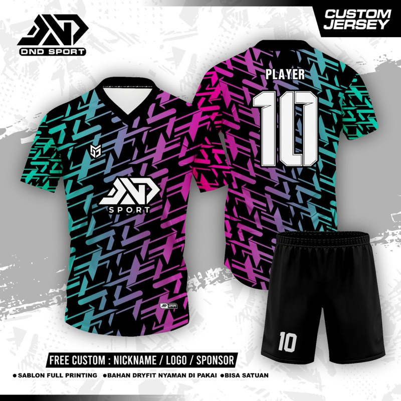 Jersey Efootball Series 01 Gratis Nama Nomor Punggung