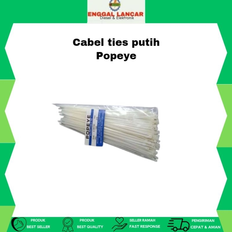 cabel tie putih