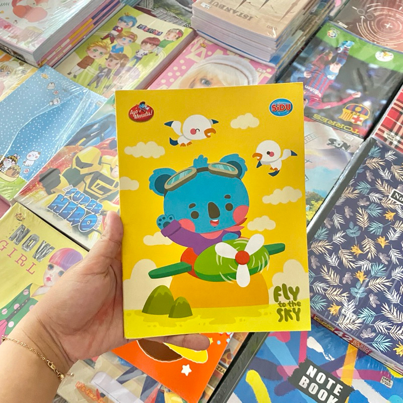 (ECER) BUKU TULIS SIDU ISI 38 LEMBAR