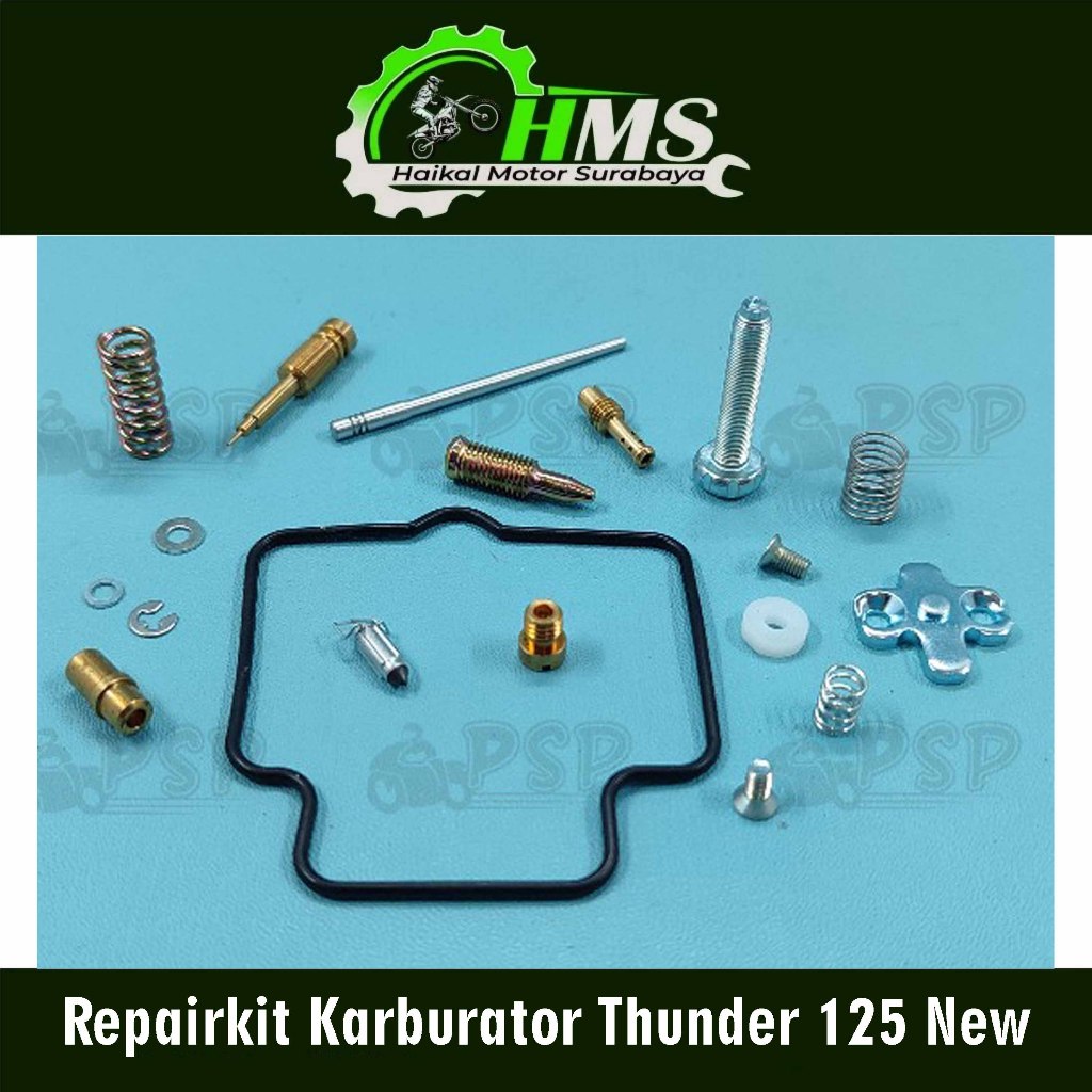 Repairkit Karburator Thunder 125 New - Repair Kit Parkit Spuyer Karbu Assy Suzuki Thunder New 125