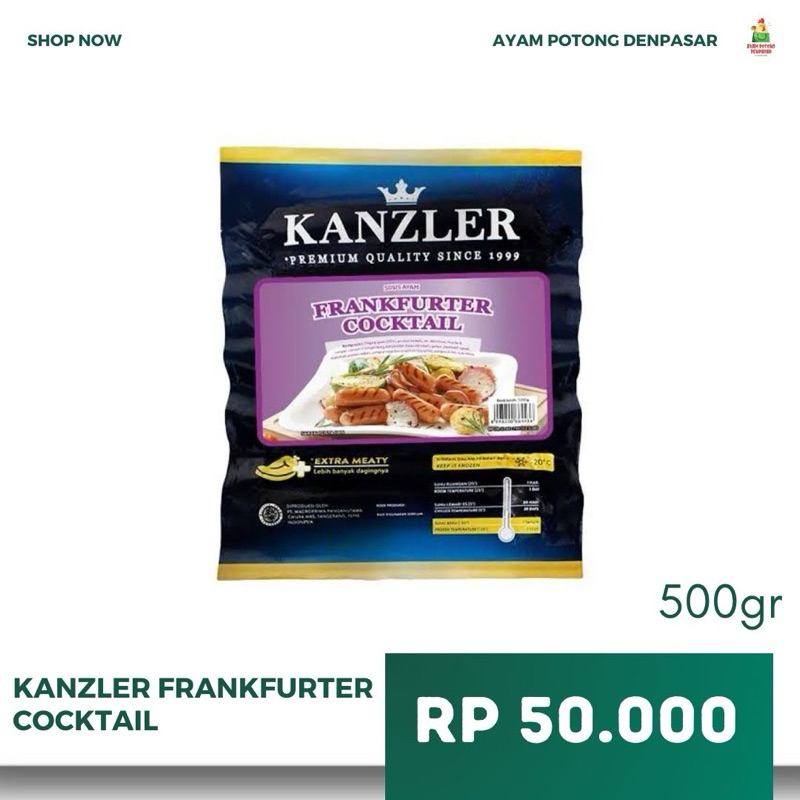 

KANZLER SOSIS FRANKFURTER DAN COCKTAIL