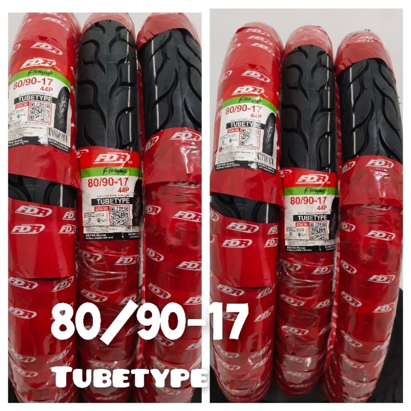 Ban luar FDR 80/90-17 Tubetype