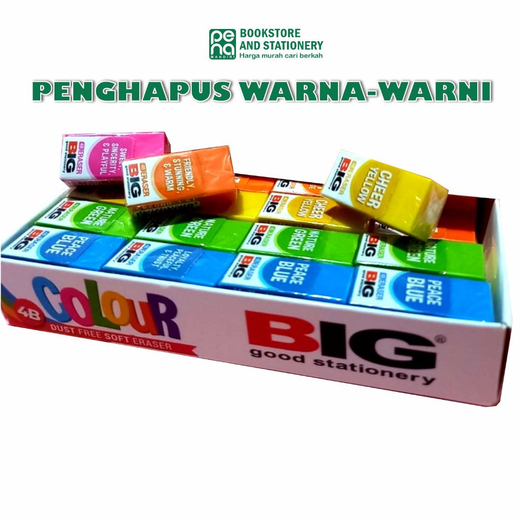 

Penghapus Eraser Big Warna 9403