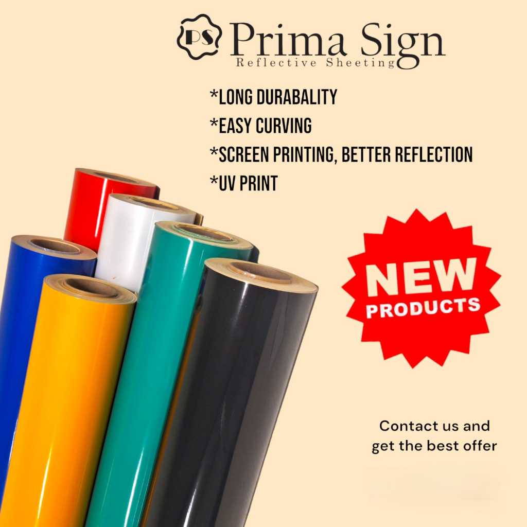 

Prima Sign Reflective Sheeting