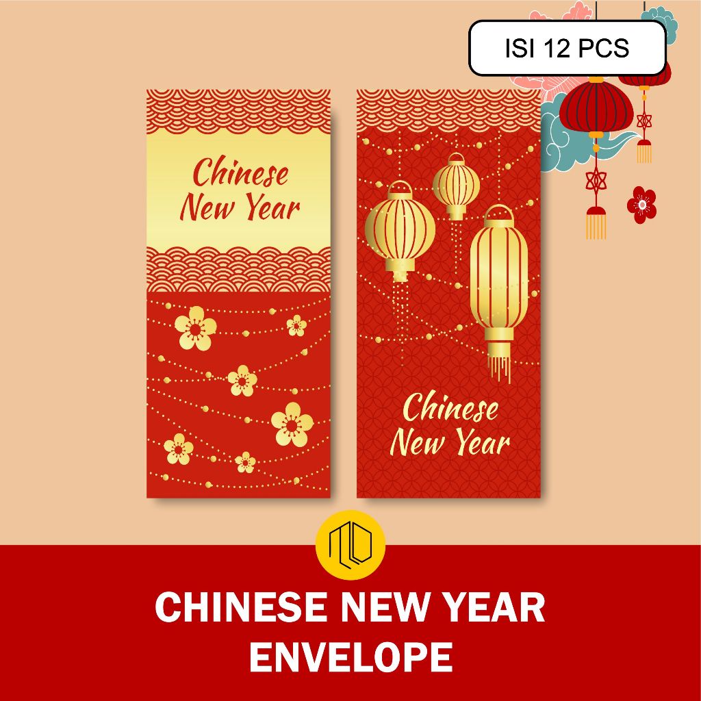 

Angpau Imlek Chinese New Year Isi 12 Pcs Motif Lampion / Angpao Imlek 2024 / Amplop Angpao Naga Sanrio CNY Sincia Lucu / Angpao Imlek Tahun 2024 2025 2026 / Angpao Imlek Sincia Unik / Amplop Cina Chinese