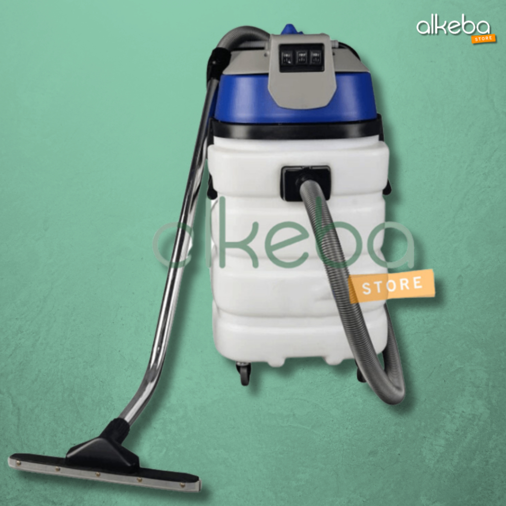 Mesin Vacum industri jumbo 90 liter Plastic Tank Wet and Dry Vacuum Cleaner 90 L merk Super clean