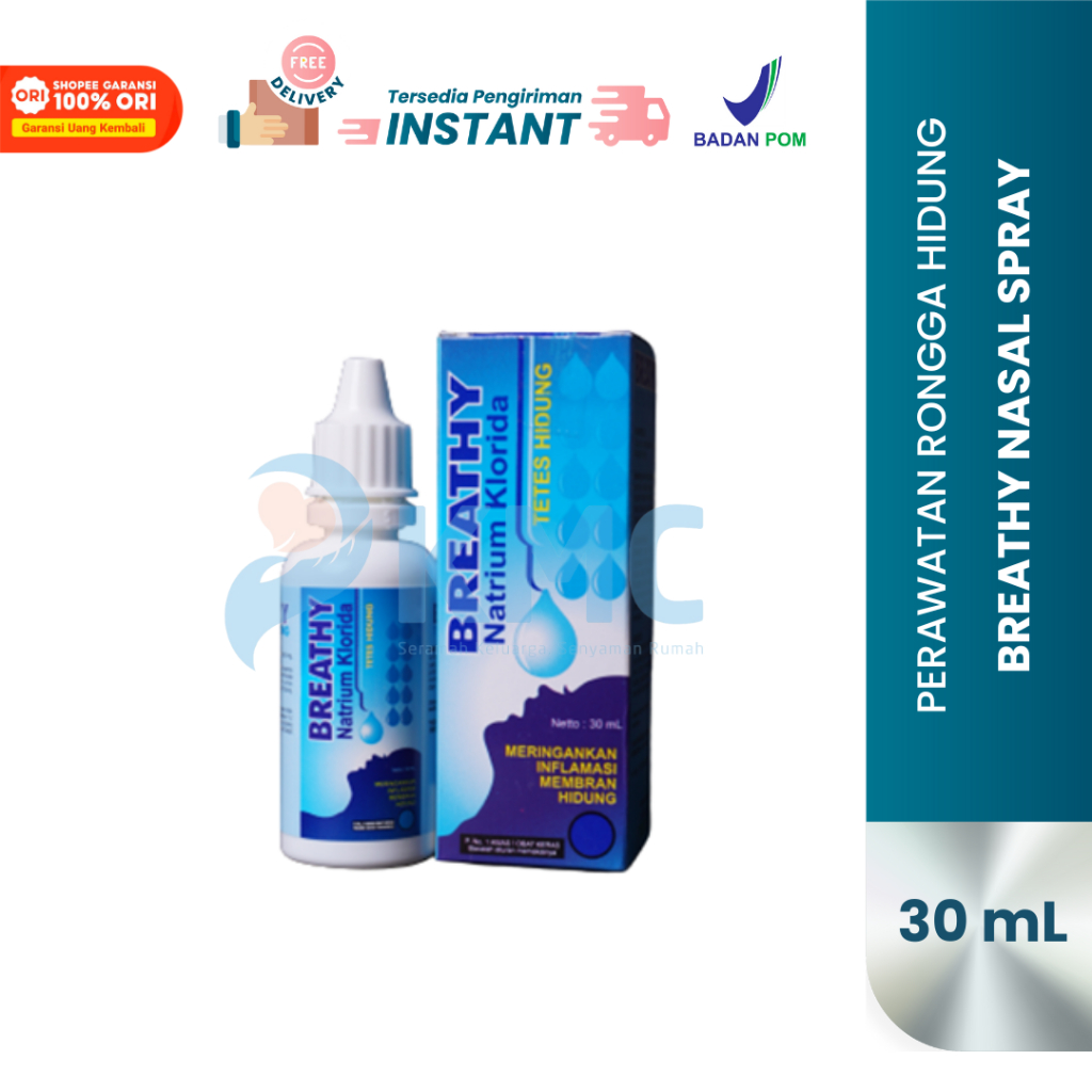 Breathy Nasal Drop 30ml Obat Tetes Hidung Anak