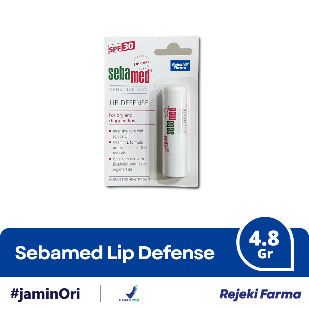 

Sebamed Lip Defense SPF 30 - Lip Balm Pelembab Bibir Kering Seba Med