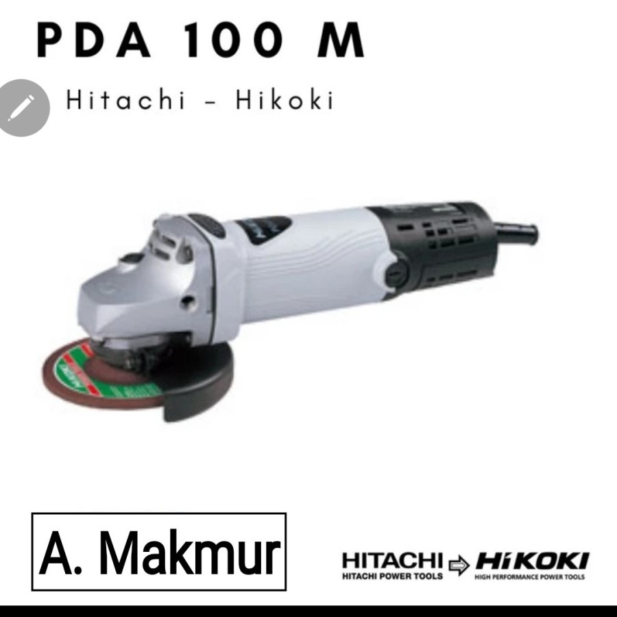 MESIN GERINDA 4 INCH PDA 100M HIKOKI