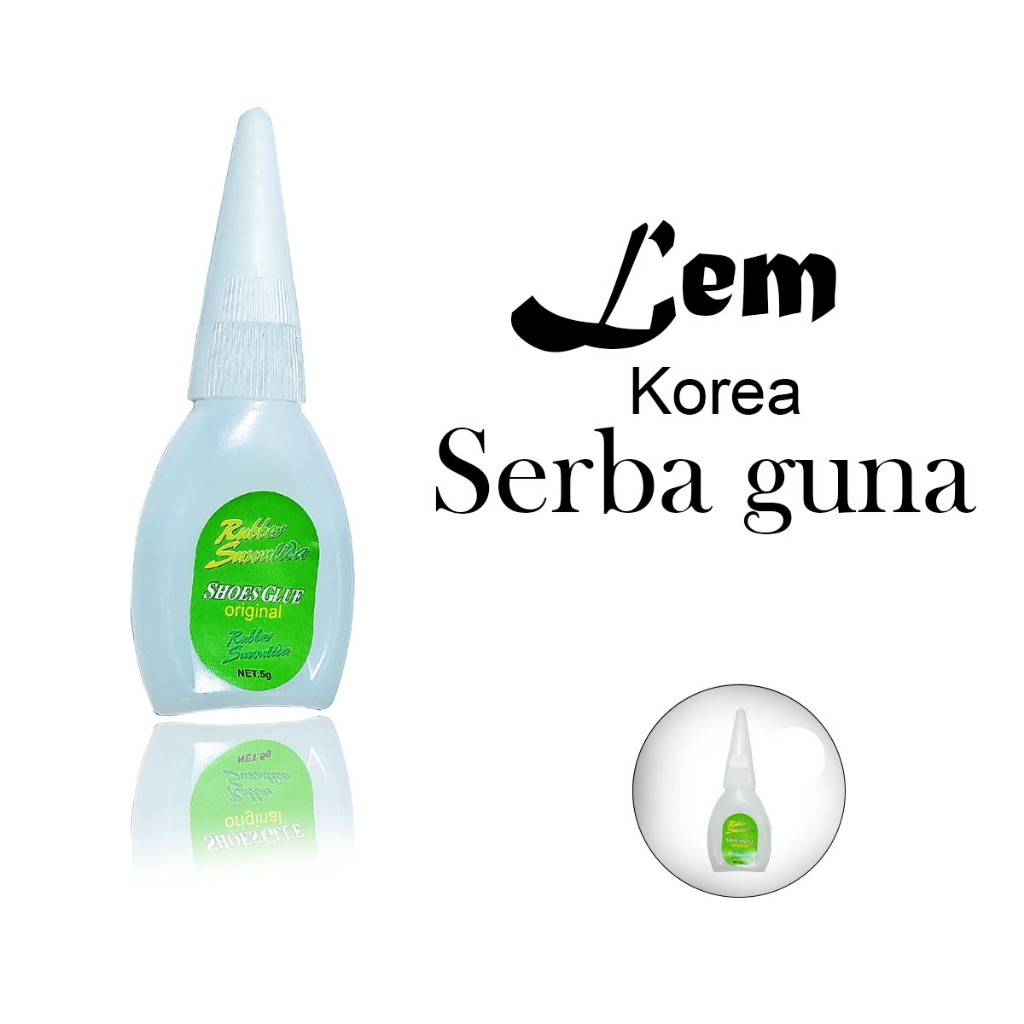 

LEM KOREA SERBA GUNA 5 GRAM RUBBER SUWNLIDA