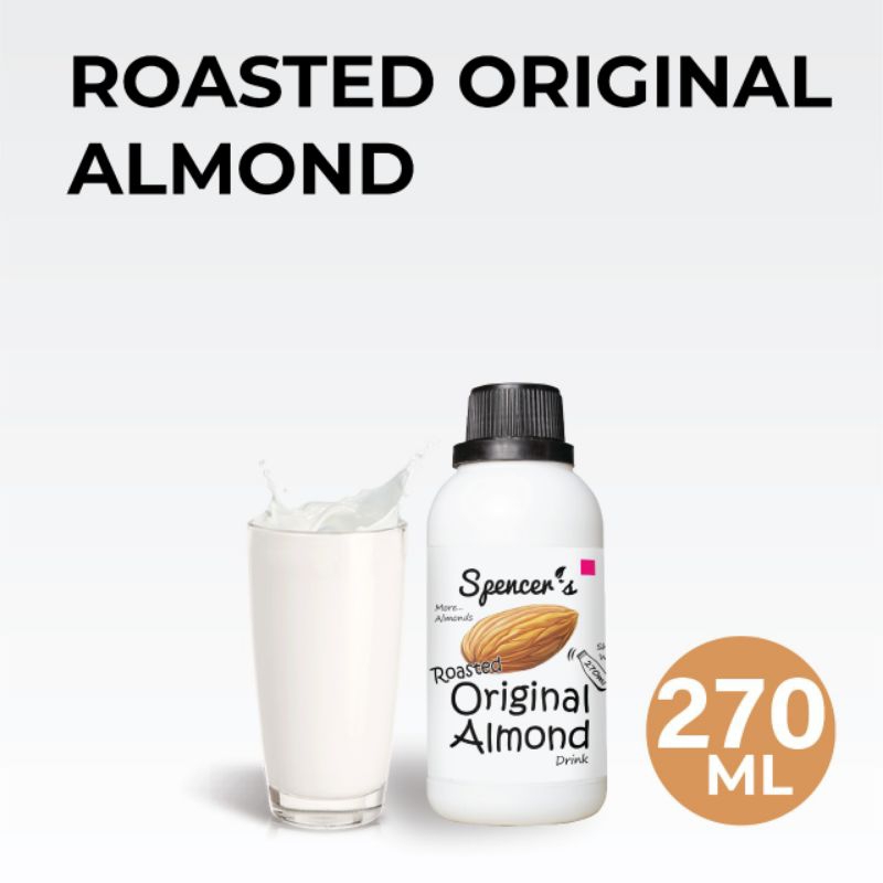 

MURAH Spencer's Almond Milk 270ml (3 varian) | Susu Almond (utk Jawa-Bali)