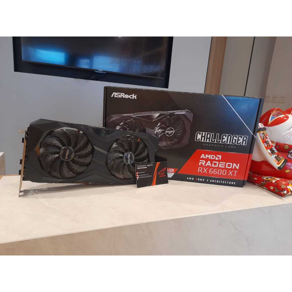 VGA ASROCK RX 6600 XT / RX 6600XT DUAL Challenger D 8Gb 2nd