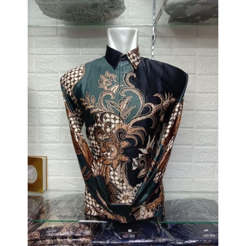Batik Bahan Semi Sutra / Silky | Batik lapis furing | Batik premium