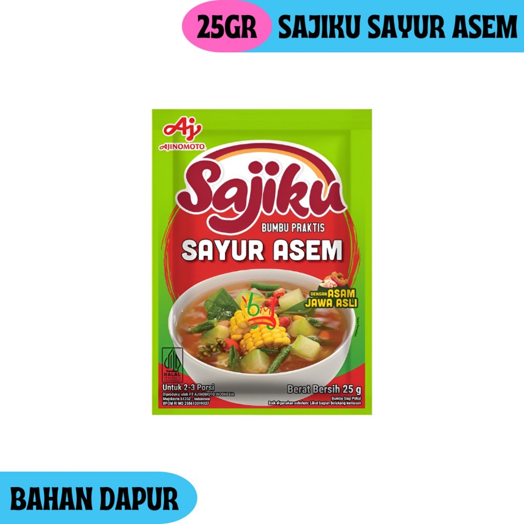 

Sajiku Sayur Asem Bumbu Masak Praktis dari Ajinomoto