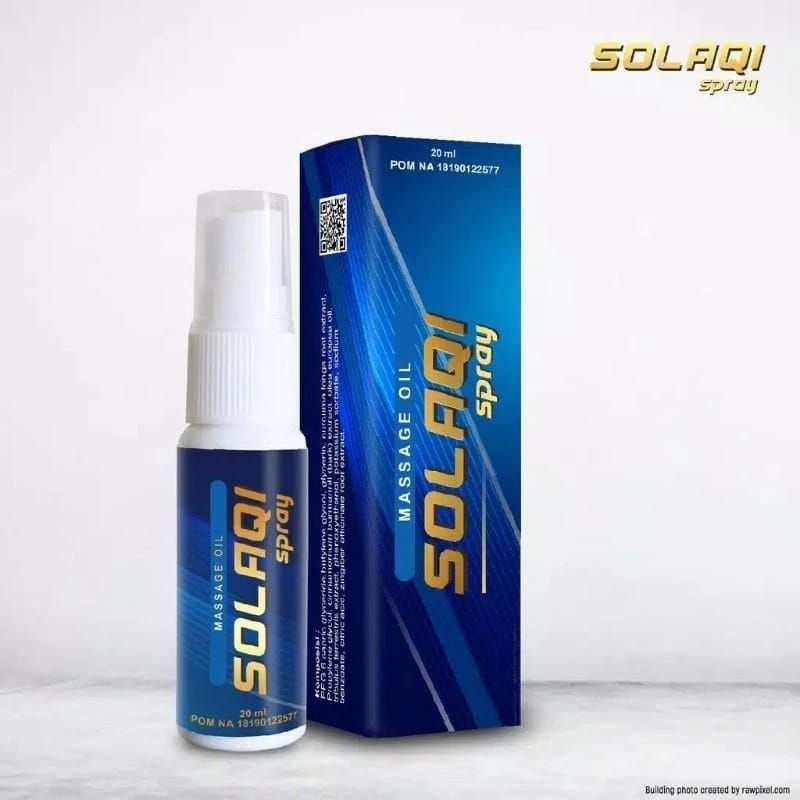 Solaqi Spray Herbal 100% Asli Bpom/SPRAY SOLAQI FOR MAN Herbal Oles Original