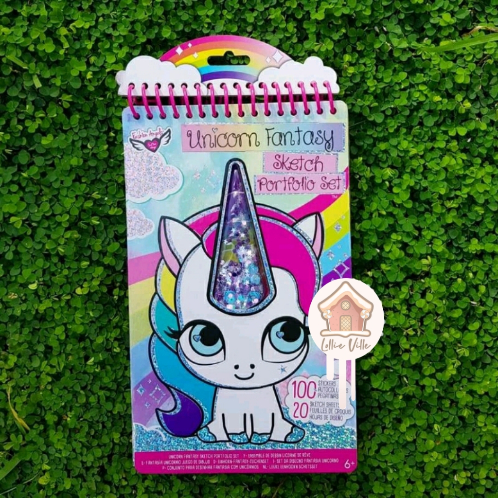 

Unicorn Fantasy Sketch Portfolio Set