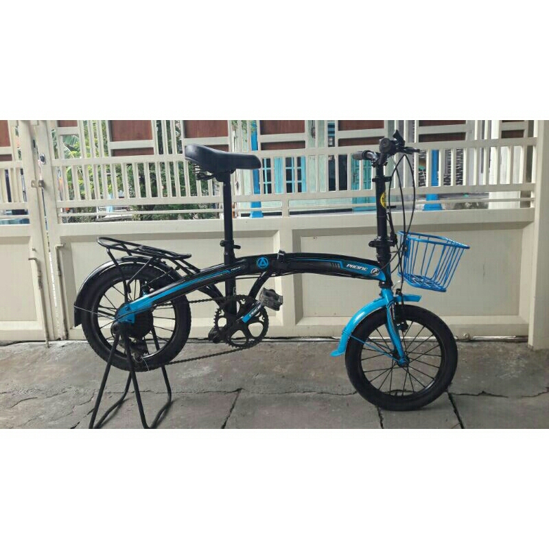 sepeda lipat bekas ukuran 16 cat ulang