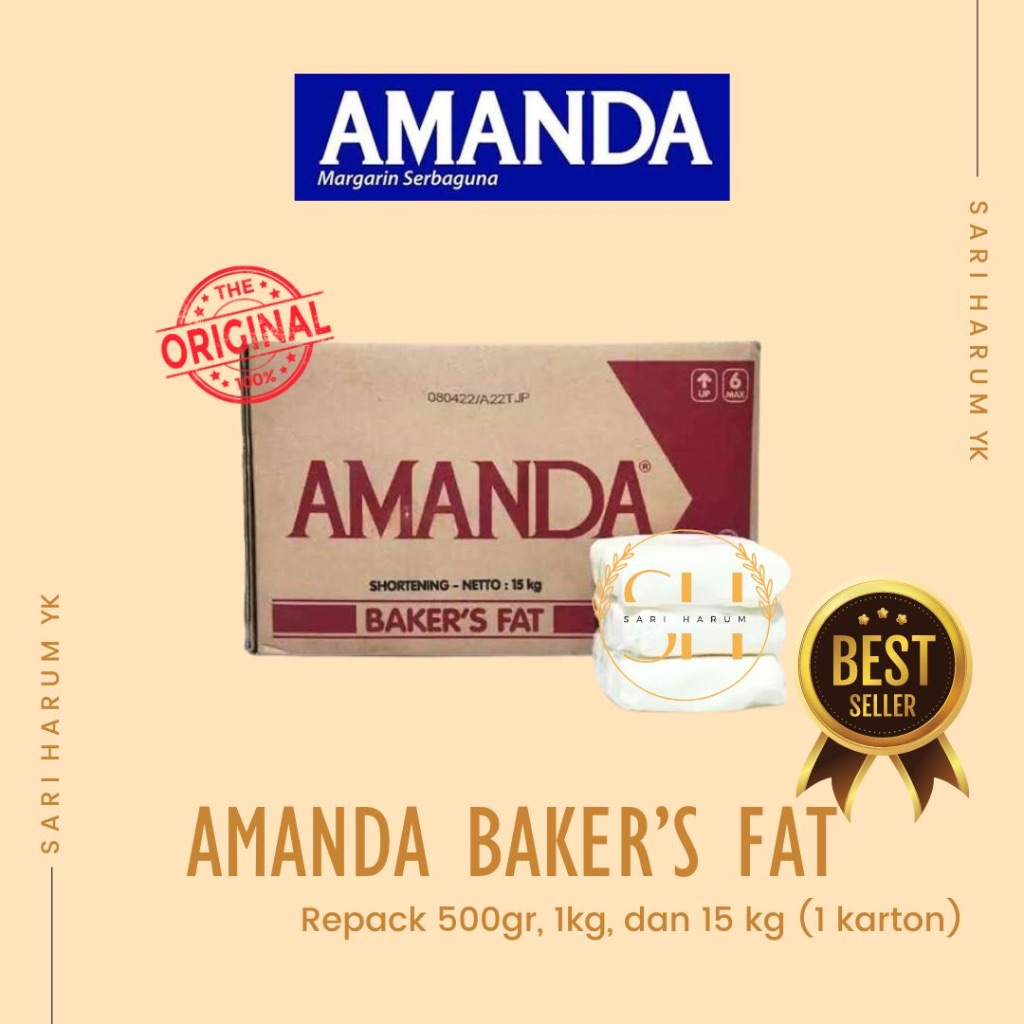 

Amanda Baker’s Fat | Mentega Putih 15kg