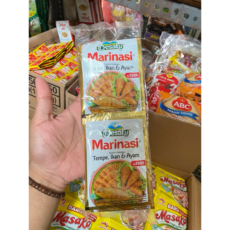 

desaku bumbu ukep marinasi tempe ikan dan ayam renteng 12 sachet